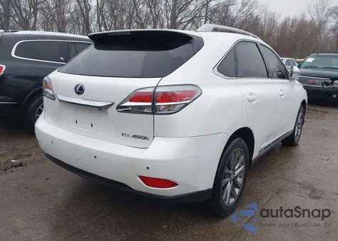 2015 Lexus Rx 450H z USA, uszkodzony, nr VIN JTJZB1BA4F2415264